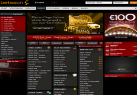 betssoncasino lobby