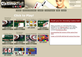 casinonet lobby