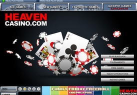 heavencasino lobby