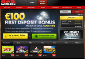 heavencasino site
