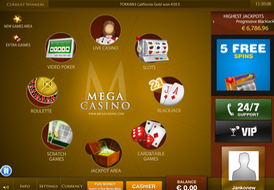 megacasino lobby